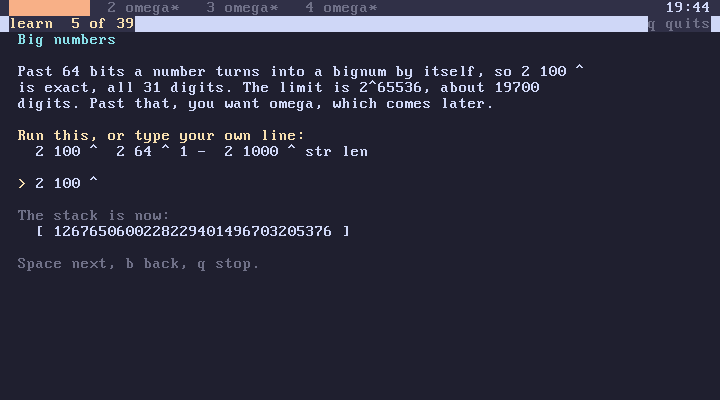 learn, big numbers